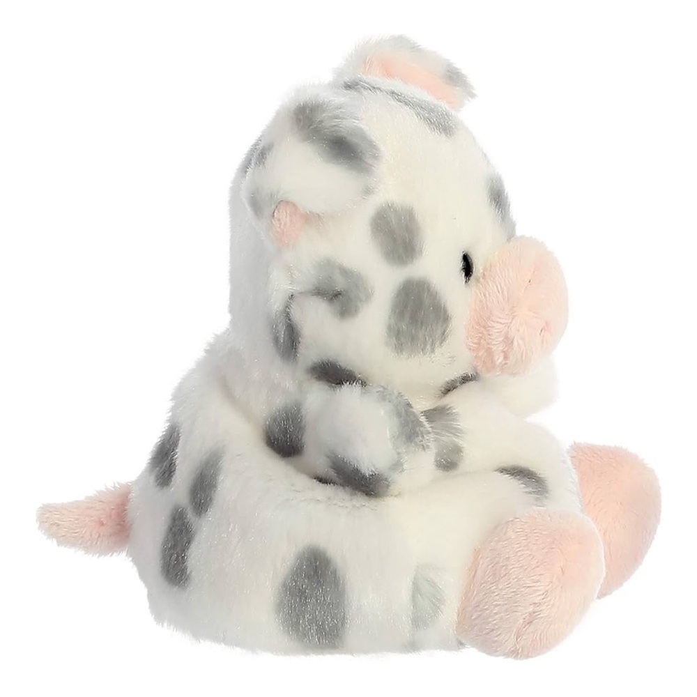 Adorable Palm Pals™ Piggles Spotted Piglet™ - Pocket-Sized White 5 Inches - Picture 4 of 7